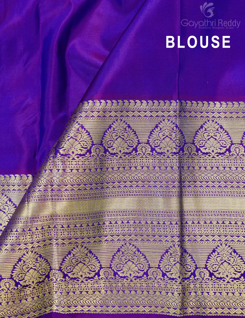 PURE KANCHI VINTAGE SAREE-PKV116 - Image 3