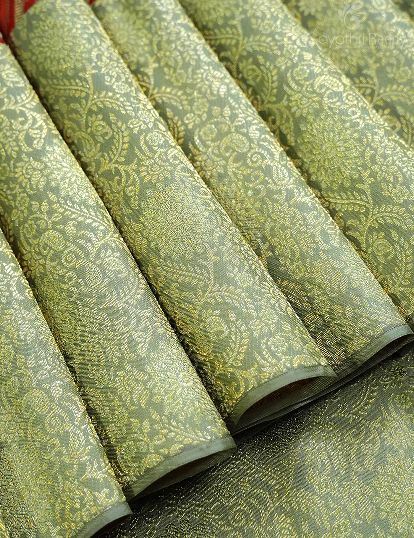 PURE KANCHI VINTAGE SAREE-PKV122 - Image 4