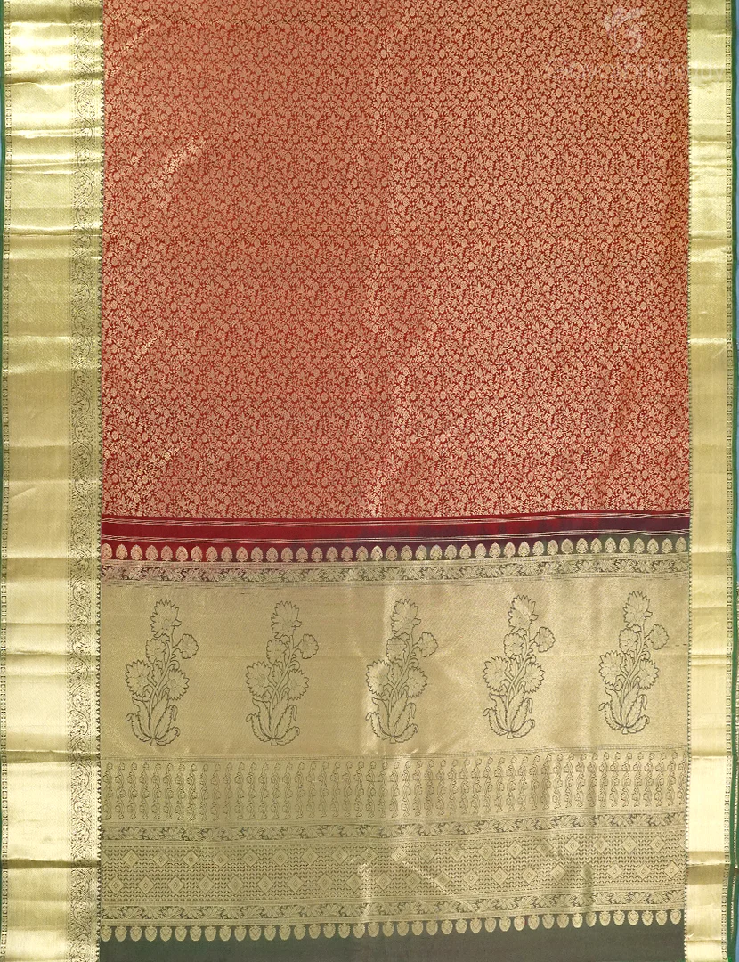 PURE KANCHI VINTAGE SAREE-PKV134 - Image 2