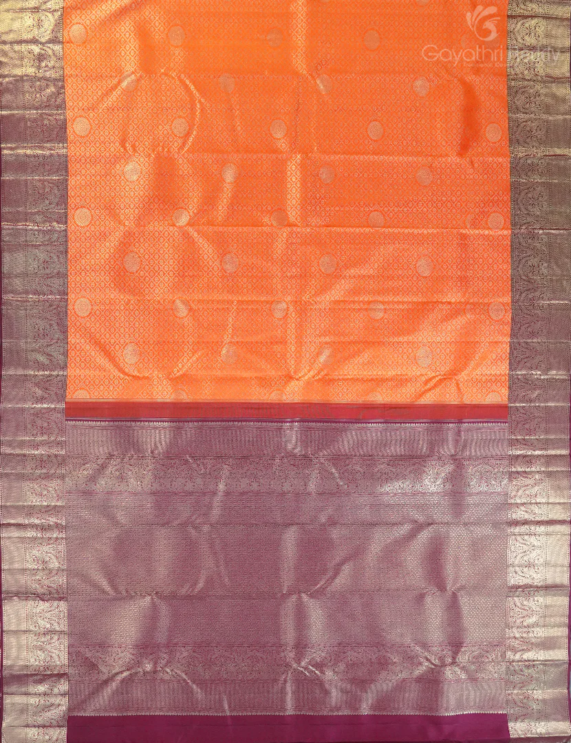 PURE KANCHI VINTAGE SAREE-PKV144 - Image 2