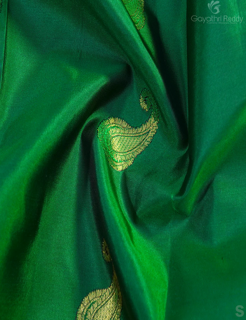 PURE KANCHI VINTAGE SAREE-PKV163 - Image 5
