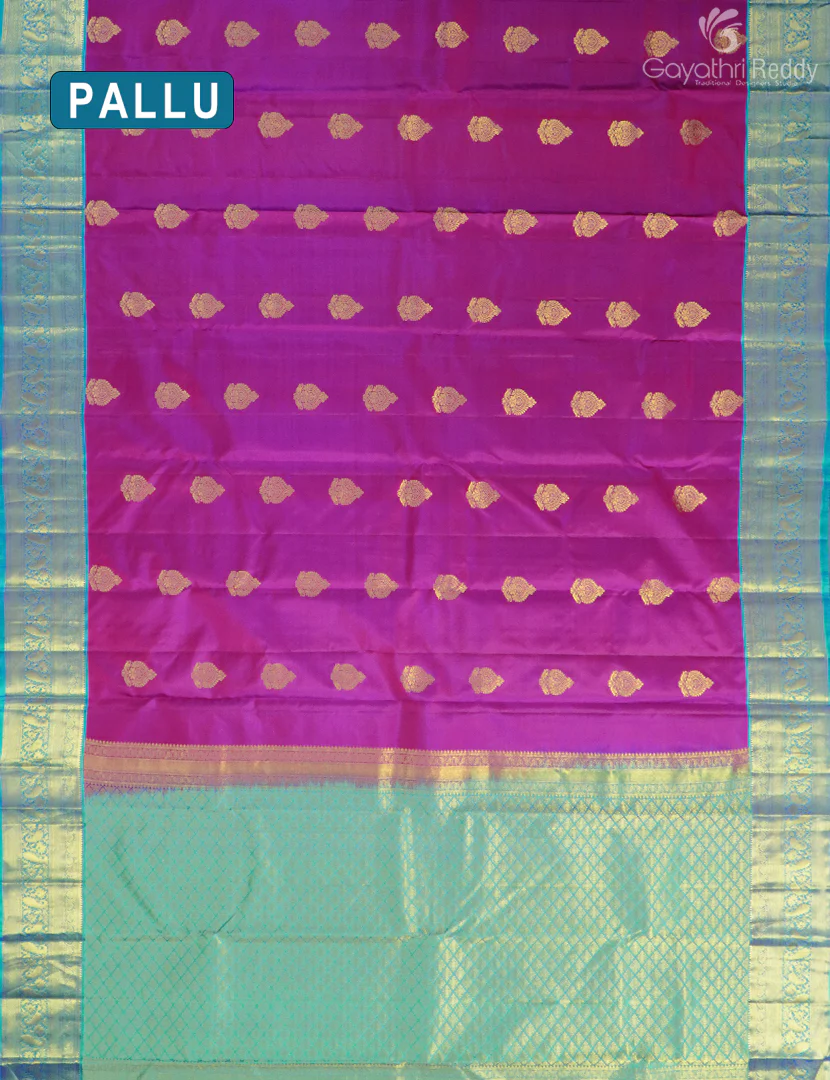 PURE KANCHI VINTAGE SAREE-PKV175 - Image 2