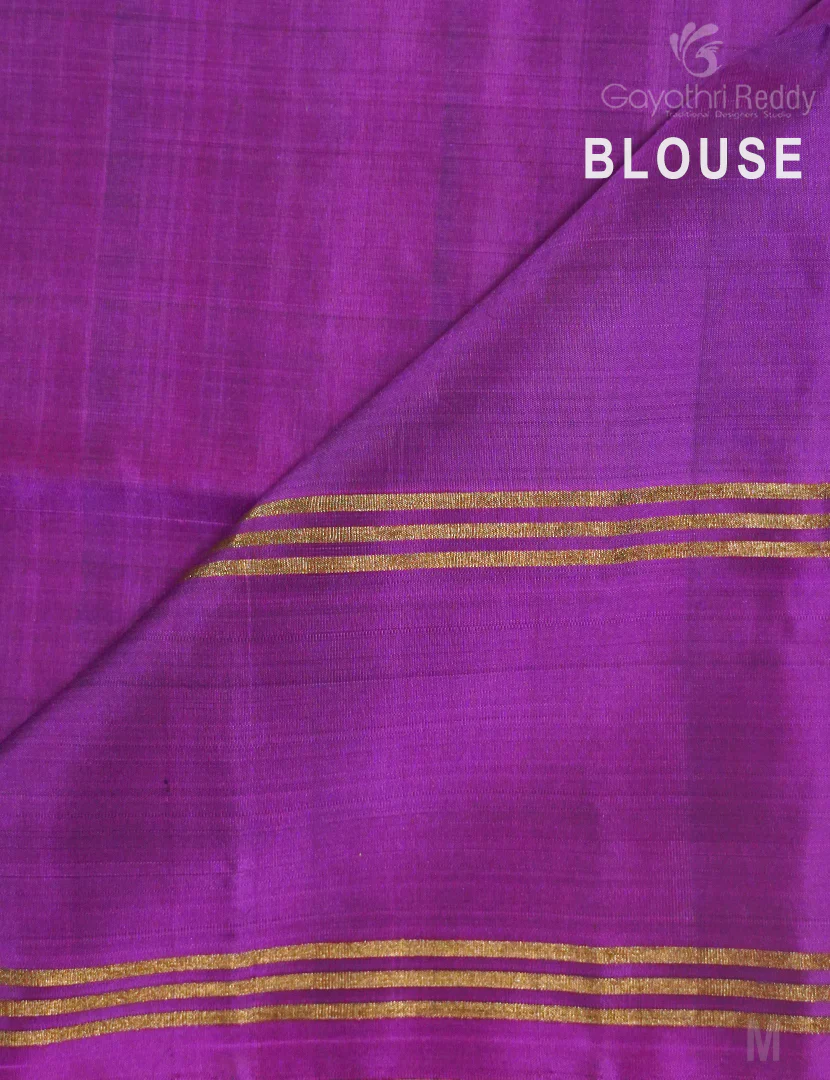 PURE KANCHI VINTAGE SAREE-PKV19 - Image 4