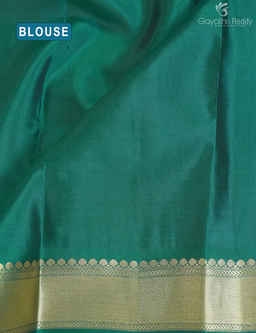 PURE KANCHI VINTAGE SAREE-PKV196 - Image 3