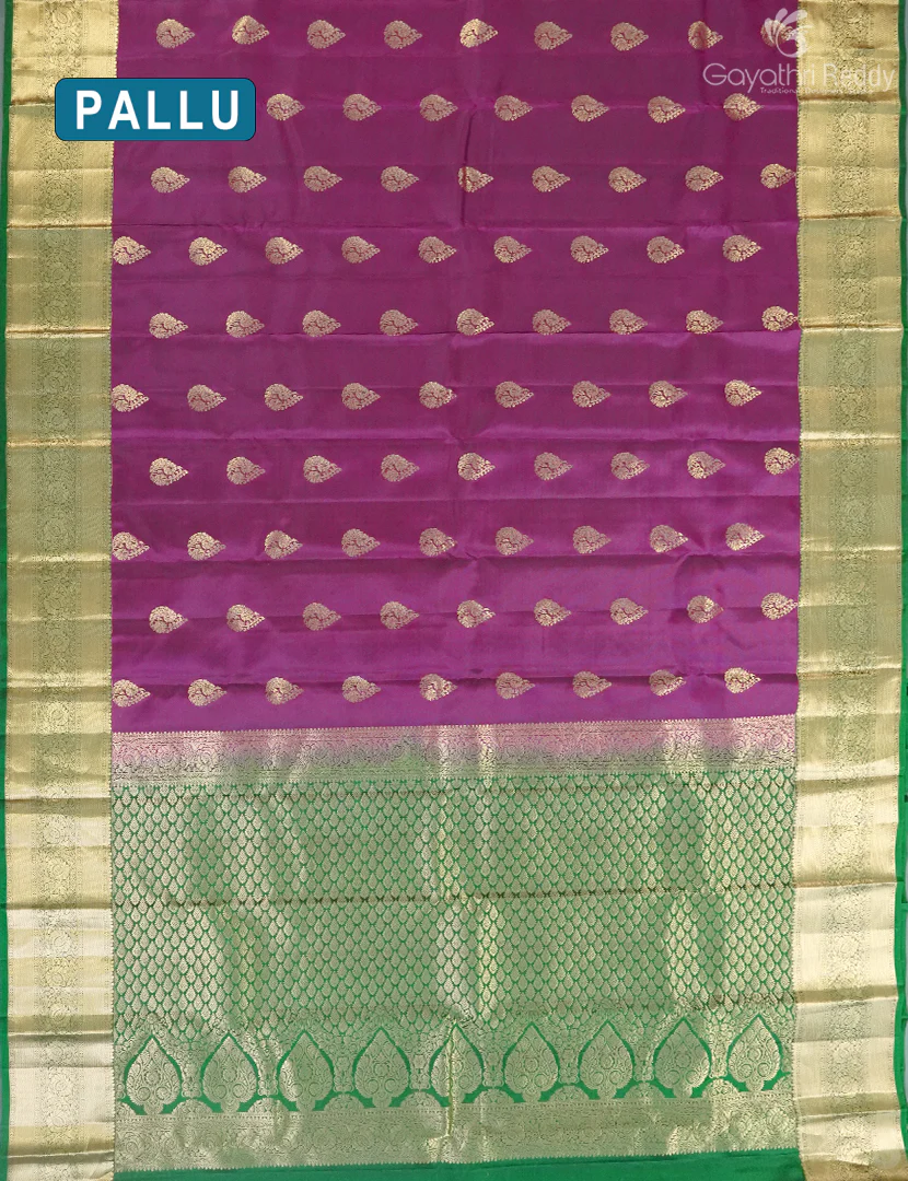 PURE KANCHI VINTAGE SAREE-PKV198 - Image 2
