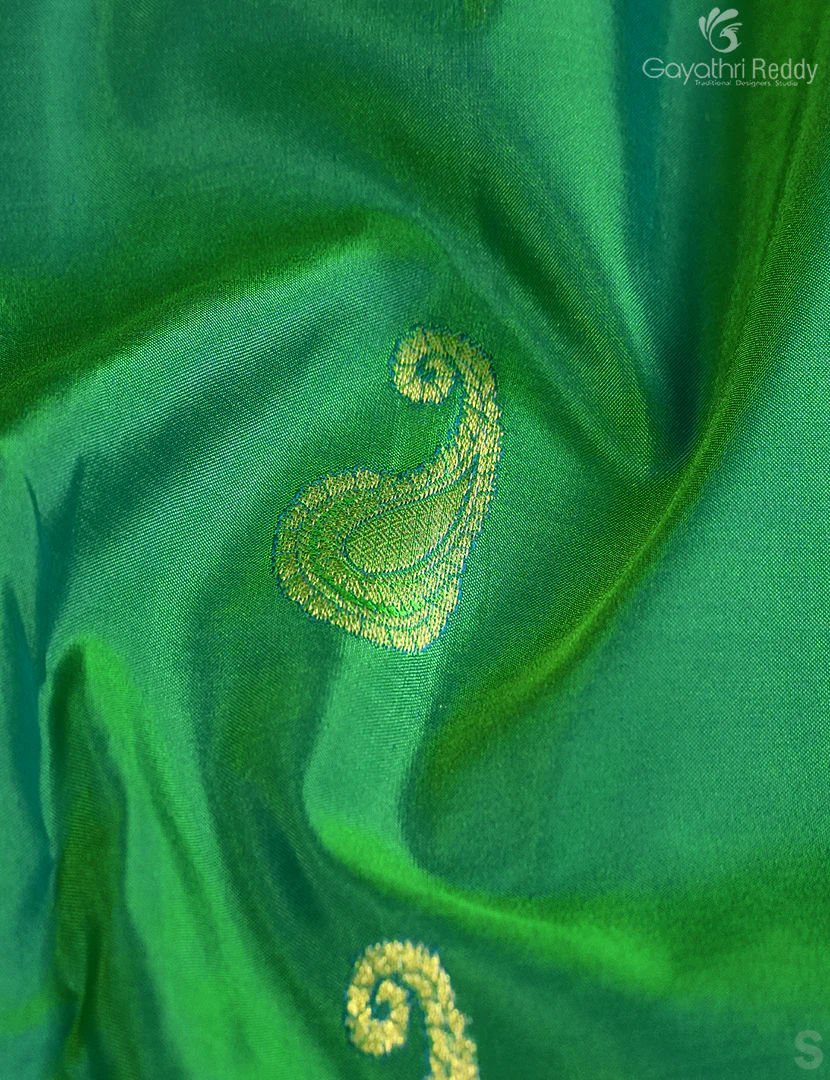 PURE KANCHI VINTAGE SAREE-PKV201 - Image 5