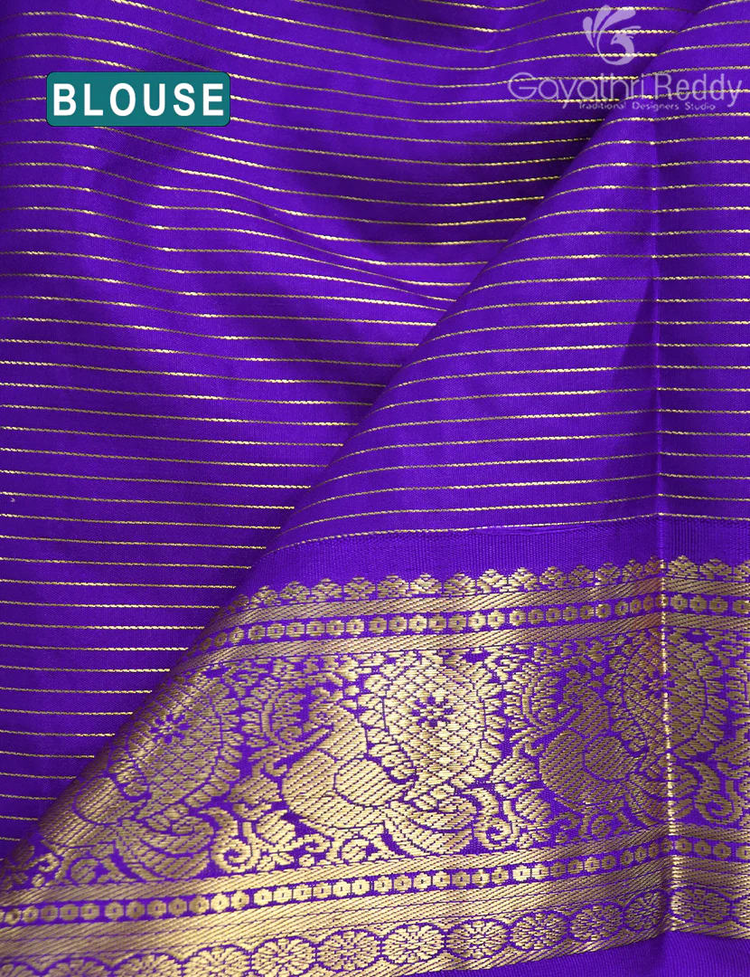 PURE KANCHI VINTAGE SAREE-PKV205 - Image 3