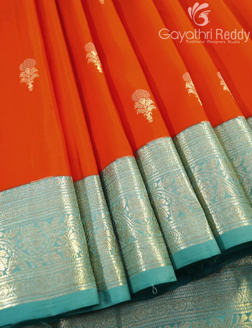 PURE KANCHI VINTAGE SAREE-PKV239 - Image 4
