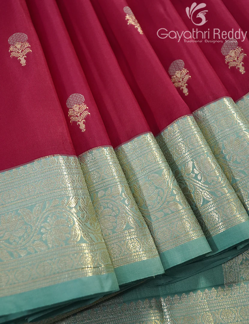 PURE KANCHI VINTAGE SAREE-PKV240 - Image 4