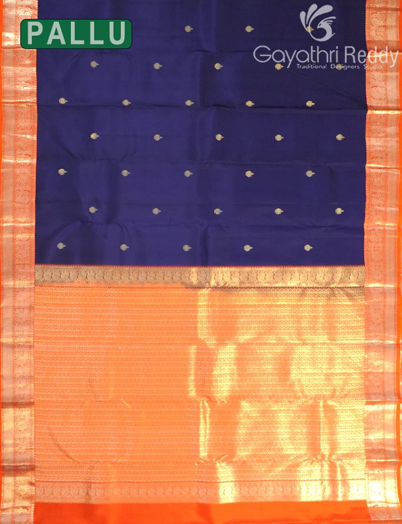 PURE KANCHI VINTAGE SAREE-PKV241 - Image 2