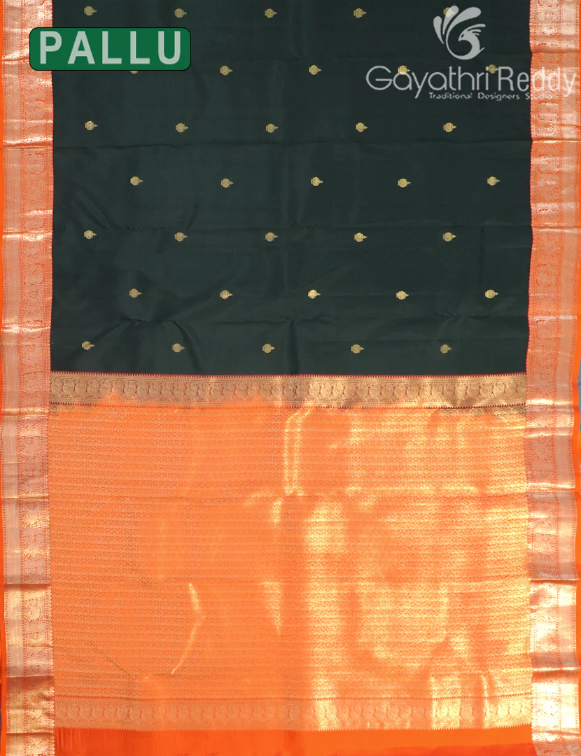PURE KANCHI VINTAGE SAREE-PKV243 - Image 2
