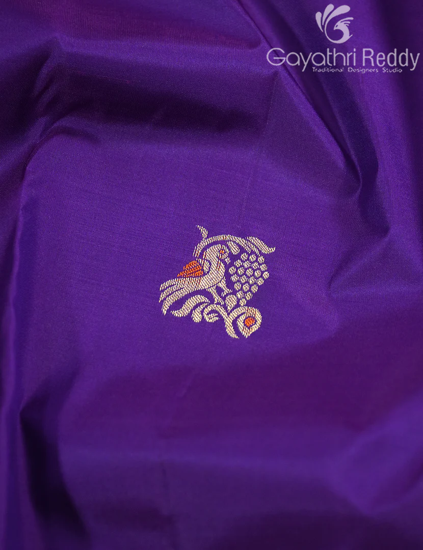 PURE KANCHI VINTAGE SAREE-PKV261 - Image 5