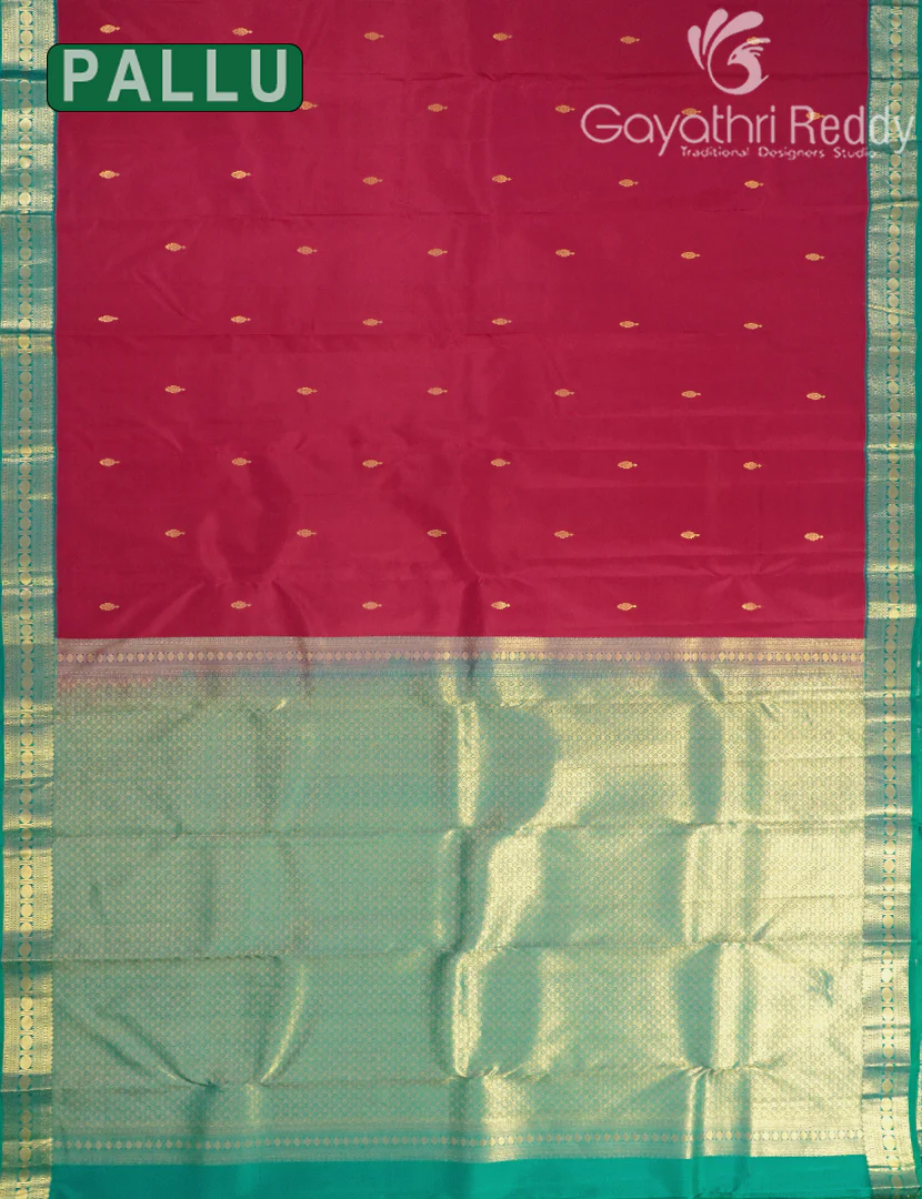 PURE KANCHI VINTAGE SAREE-PKV262 - Image 2