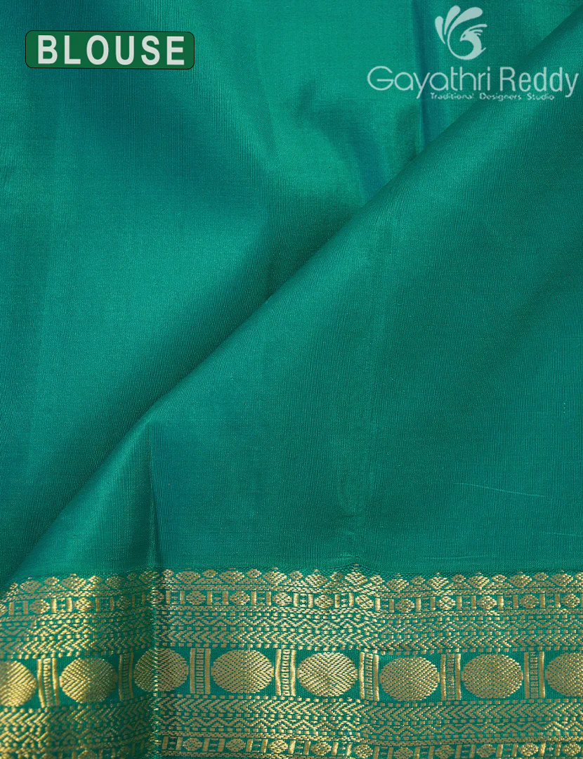 PURE KANCHI VINTAGE SAREE-PKV262 - Image 3