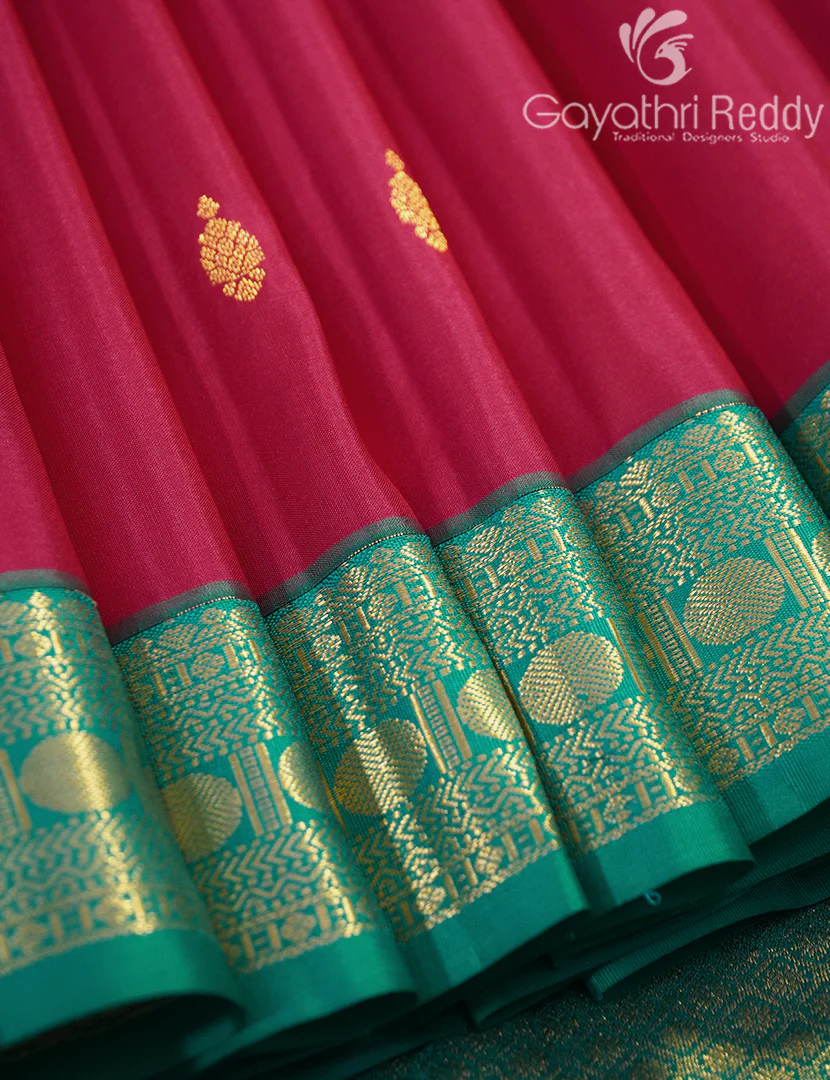 PURE KANCHI VINTAGE SAREE-PKV262 - Image 4