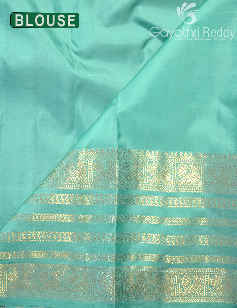 PURE KANCHI VINTAGE SAREE-PKV272 - Image 3