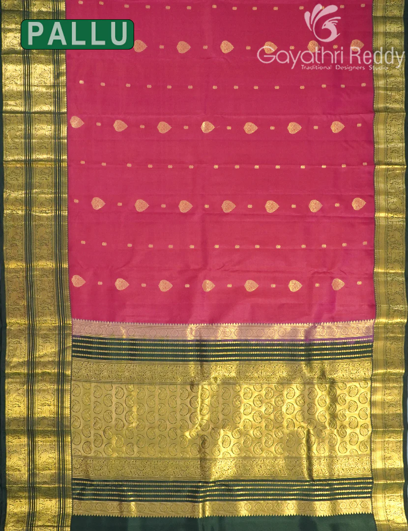 PURE KANCHI VINTAGE SAREE-PKV279 - Image 2
