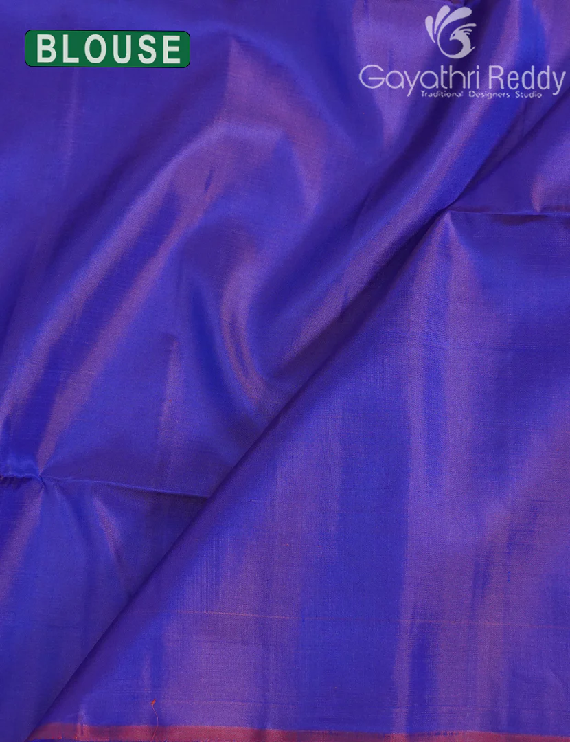 PURE KANCHI VINTAGE SAREE-PKV284 - Image 3