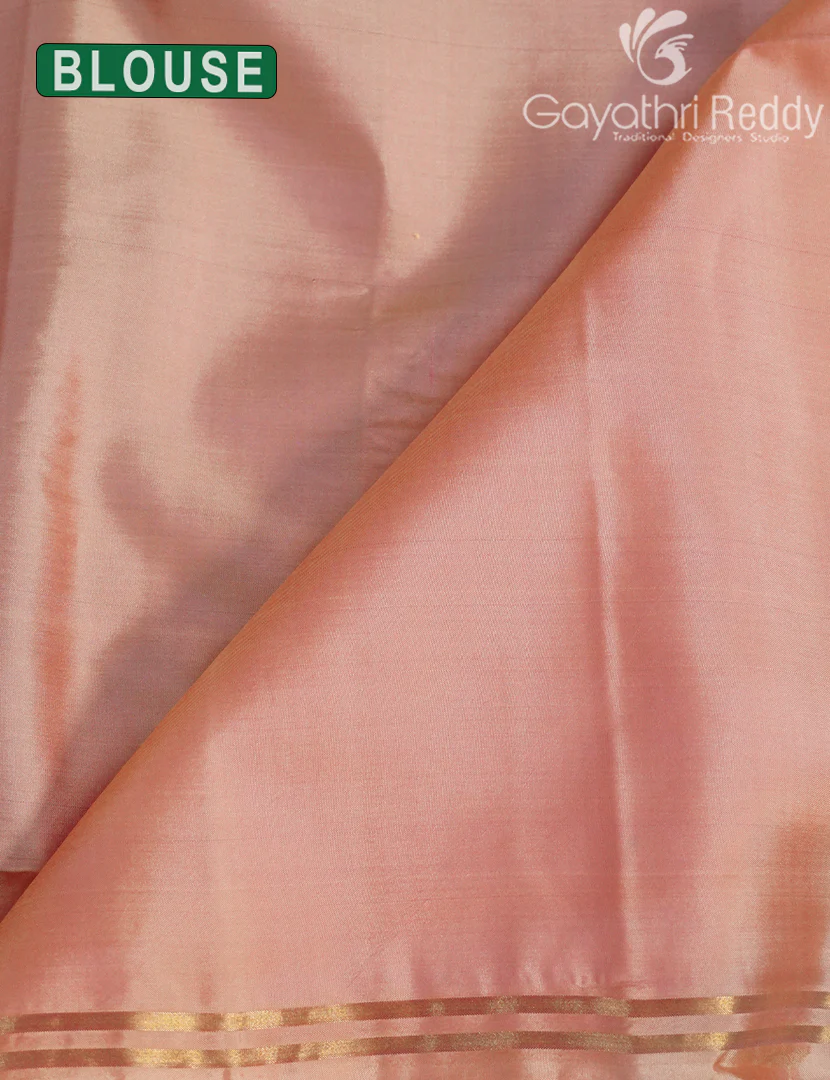 PURE KANCHI VINTAGE SAREE-PKV308 - Image 3