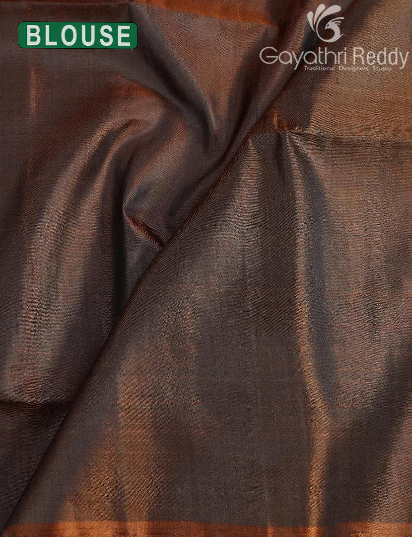 PURE KANCHI VINTAGE SAREE-PKV313 - Image 3
