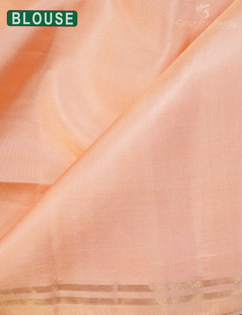PURE KANCHI VINTAGE SAREE-PKV322 - Image 3