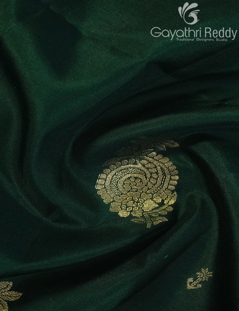 PURE KANCHI VINTAGE SAREE-PKV348 - Image 5