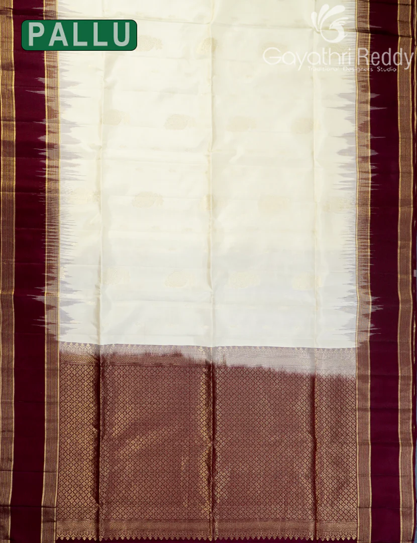 PURE KANCHI VINTAGE SAREE-PKV349 - Image 2
