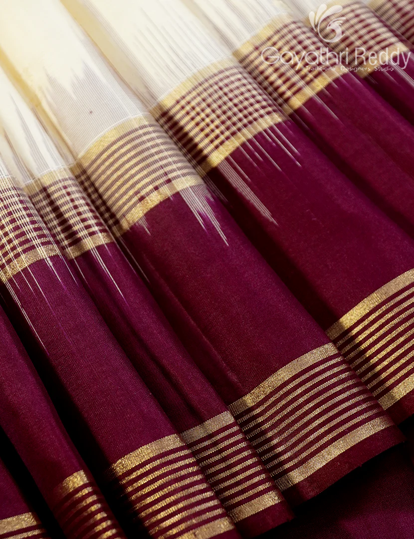 PURE KANCHI VINTAGE SAREE-PKV349 - Image 4
