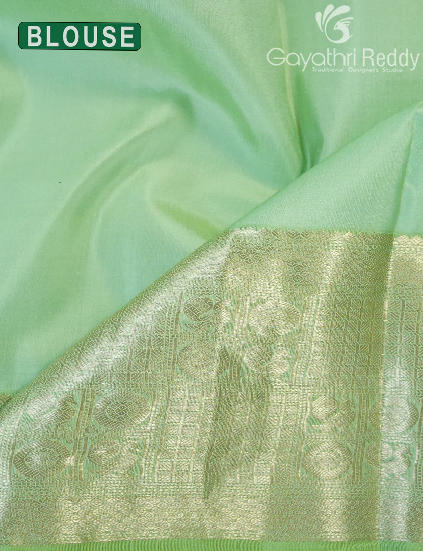 PURE KANCHI VINTAGE SAREE-PKV359 - Image 3