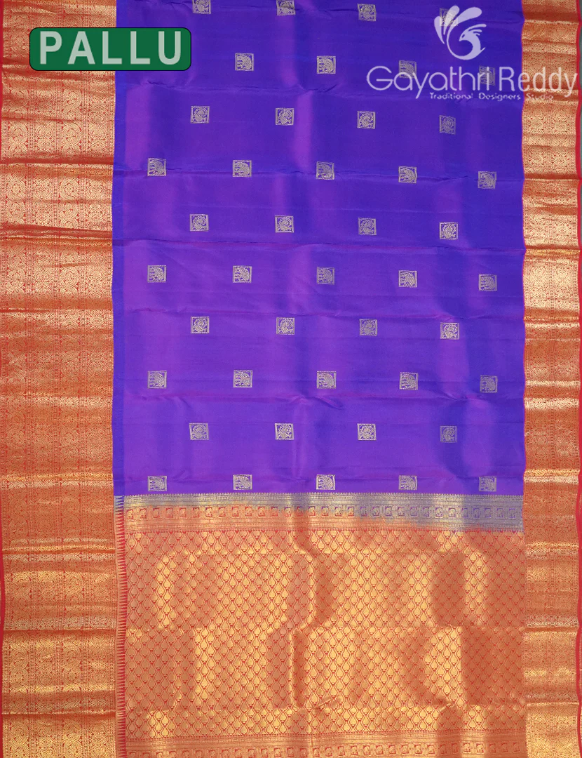 PURE KANCHI VINTAGE SAREE-PKV360 - Image 2