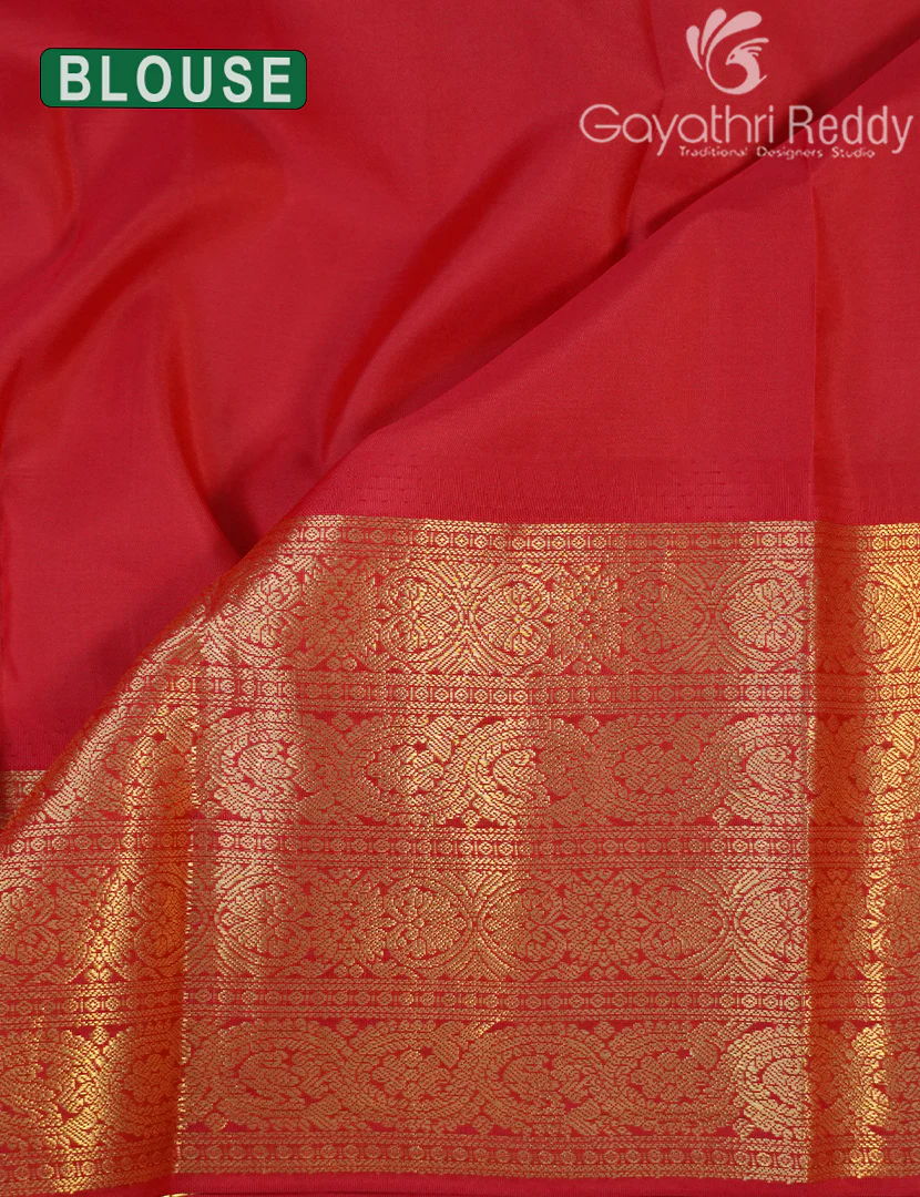 PURE KANCHI VINTAGE SAREE-PKV360 - Image 3