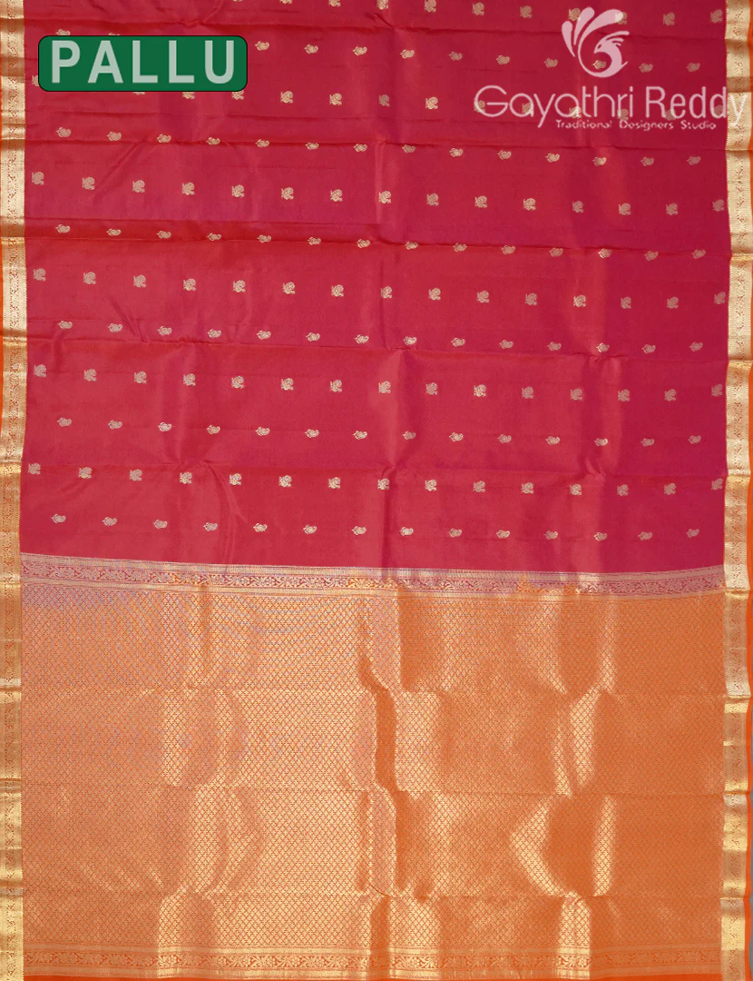 PURE KANCHI VINTAGE SAREE-PKV361 - Image 2