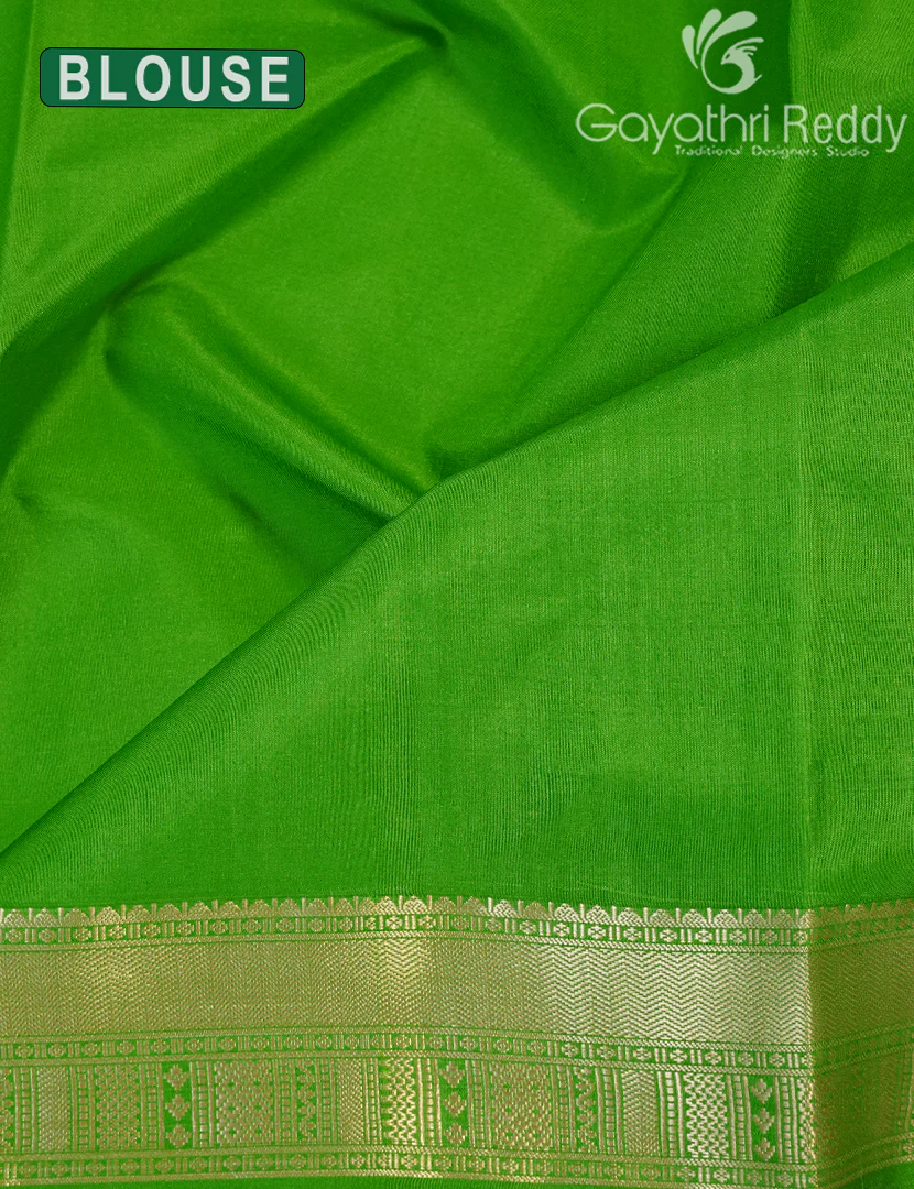 PURE KANCHI VINTAGE SAREE-PKV363 - Image 3