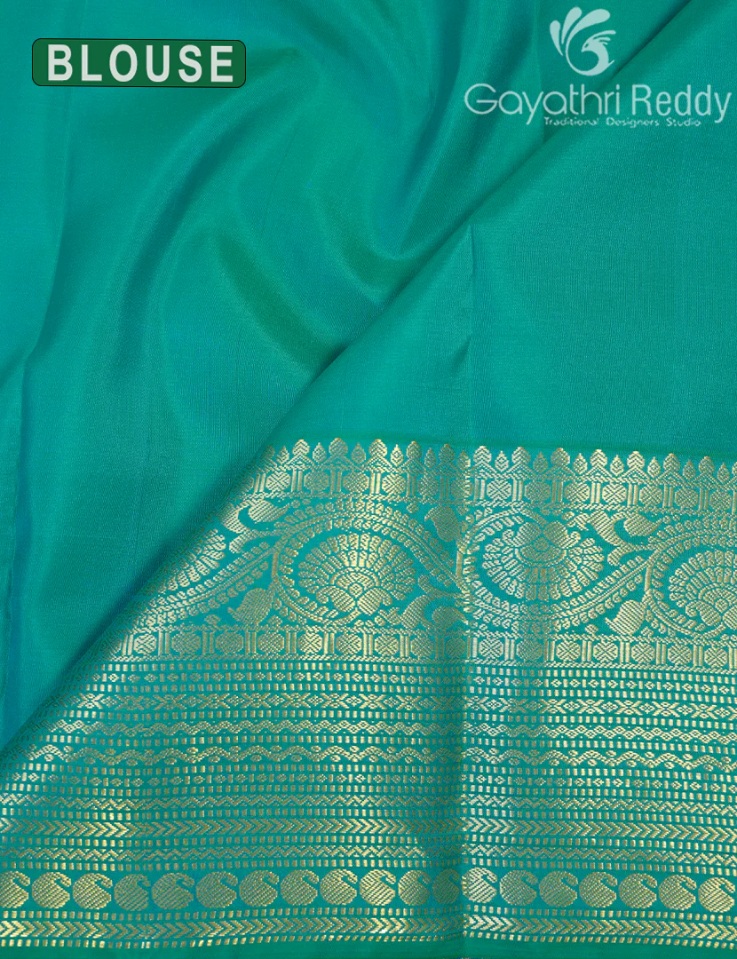 PURE KANCHI VINTAGE SAREE-PKV365 - Image 3