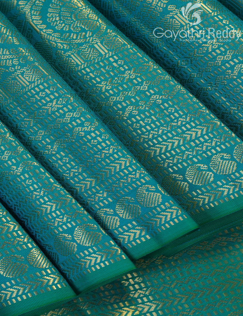 PURE KANCHI VINTAGE SAREE-PKV365 - Image 4