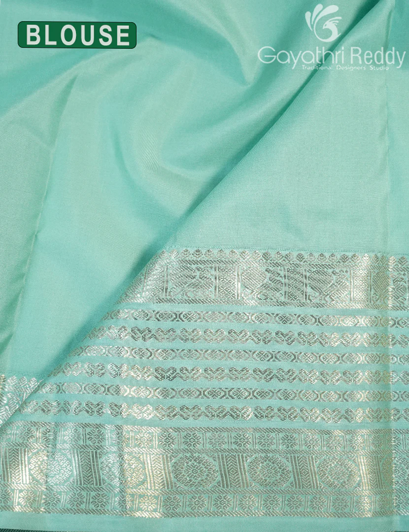 PURE KANCHI VINTAGE SAREE-PKV371 - Image 3
