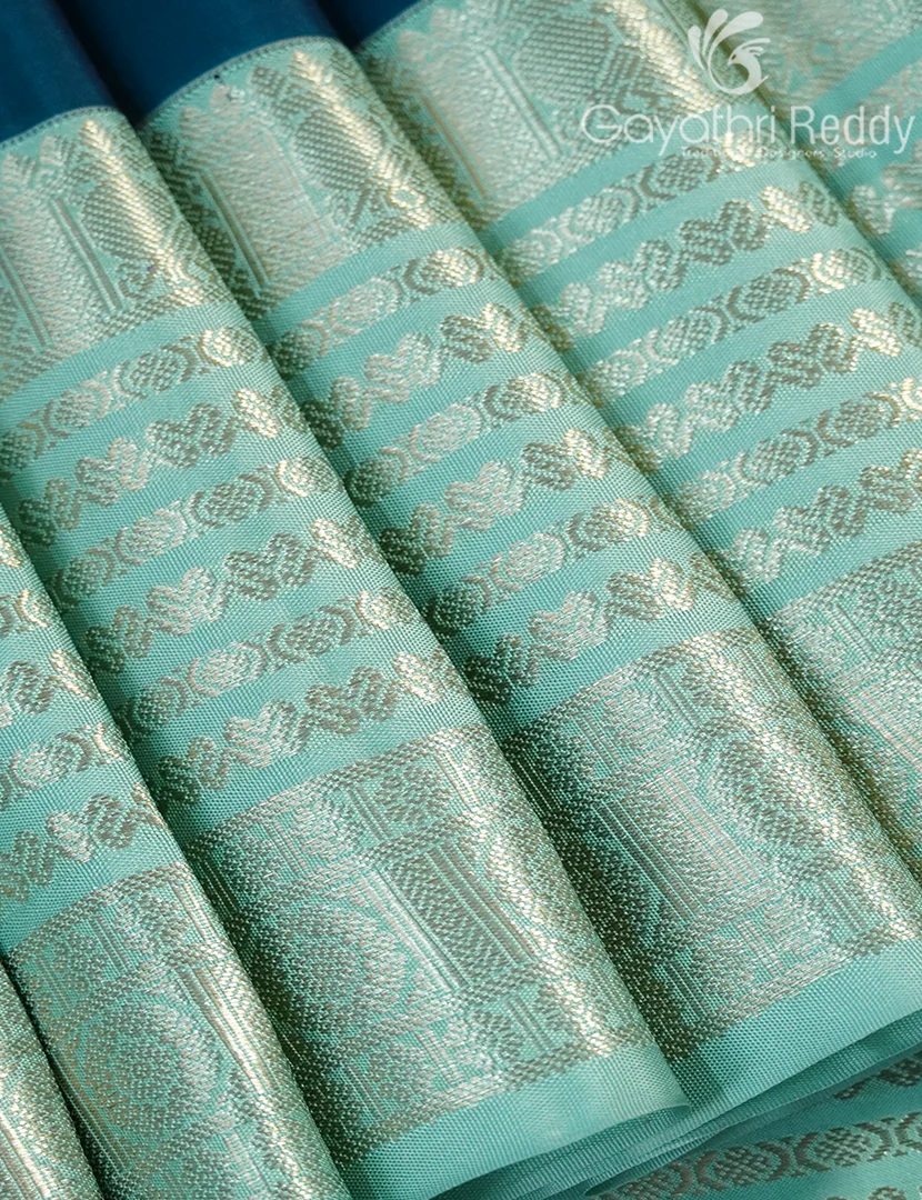 PURE KANCHI VINTAGE SAREE-PKV371 - Image 4