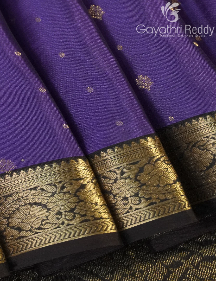 PURE KANCHI VINTAGE SAREE-PKV373 - Image 4