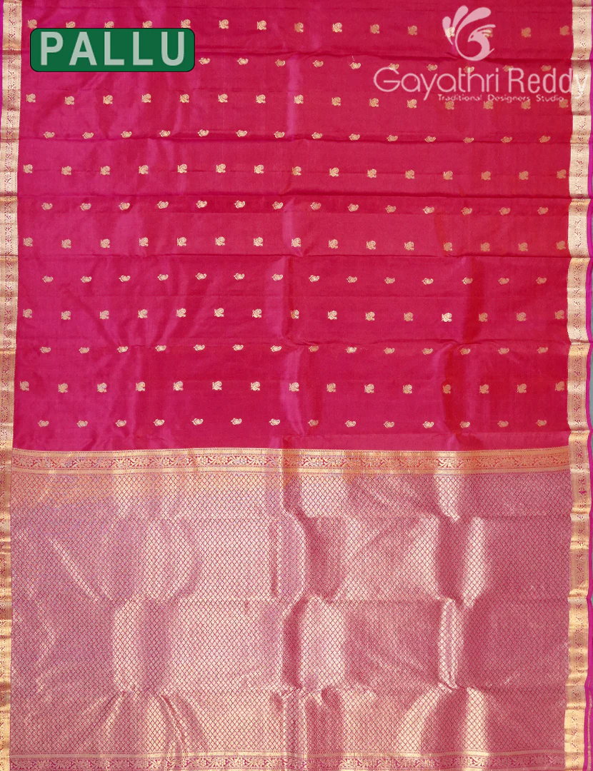 PURE KANCHI VINTAGE SAREE-PKV380 - Image 2