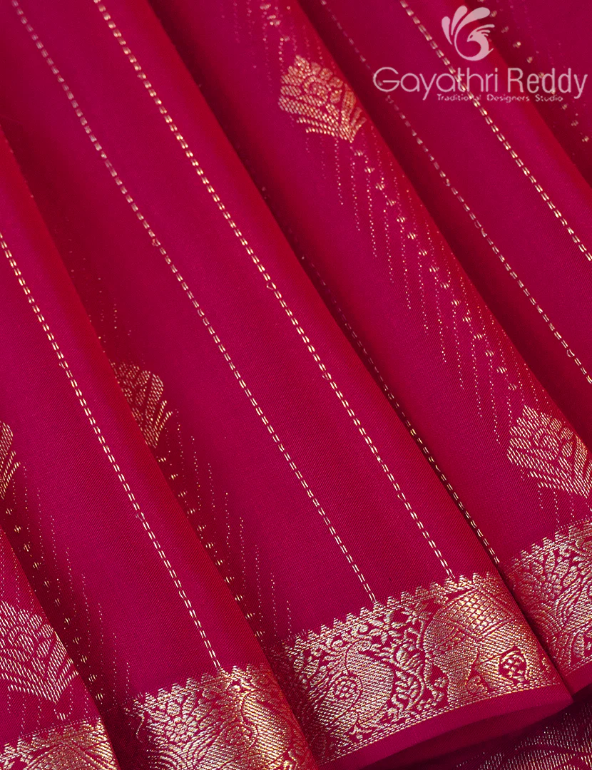 PURE KANCHI VINTAGE SAREE-PKV382 - Image 4