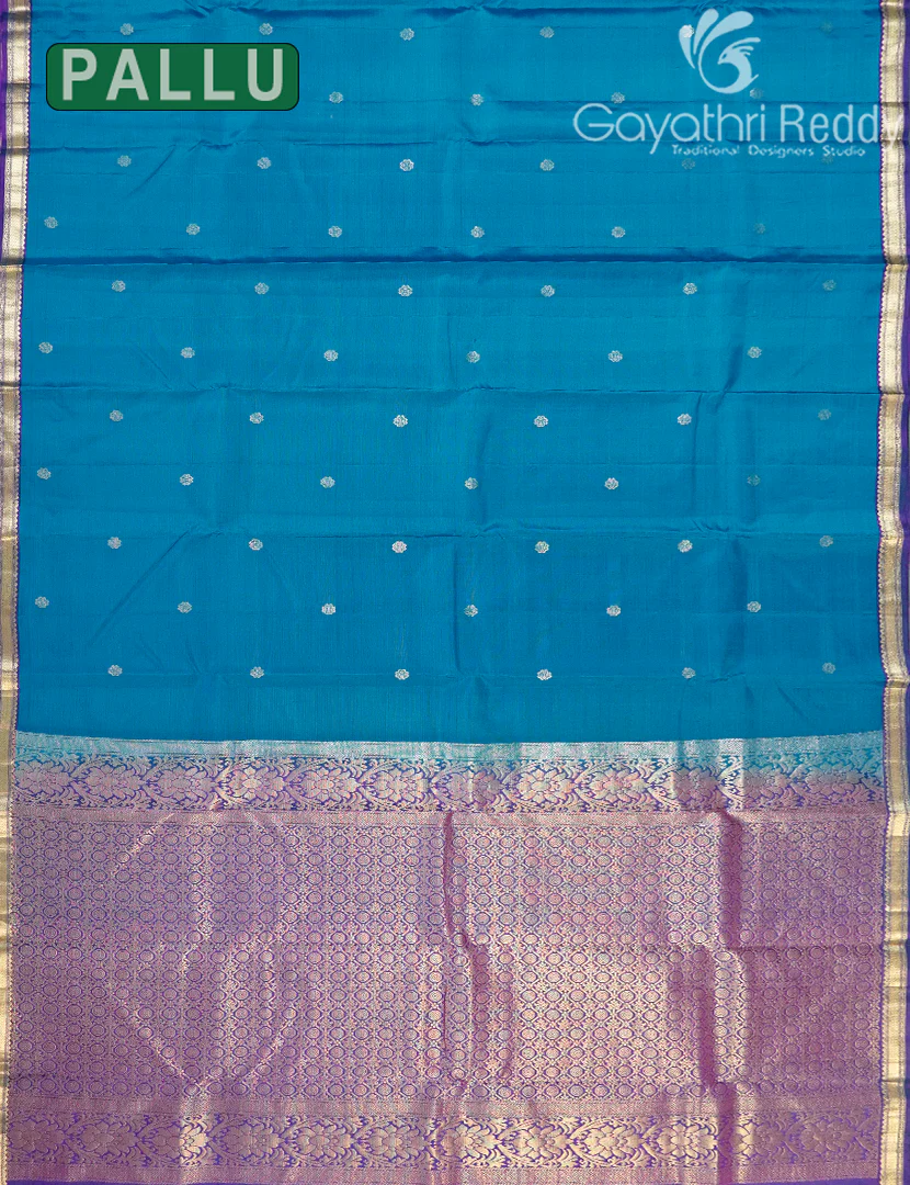 PURE KANCHI VINTAGE SAREE-PKV383 - Image 2