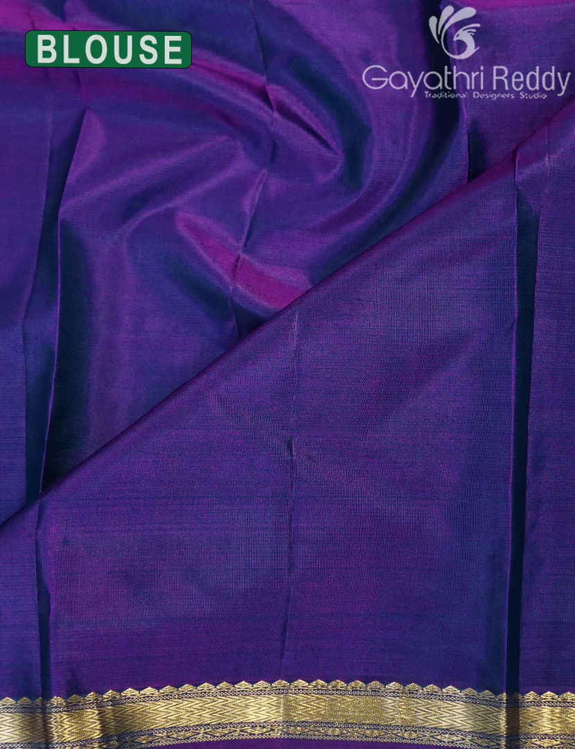 PURE KANCHI VINTAGE SAREE-PKV383 - Image 3