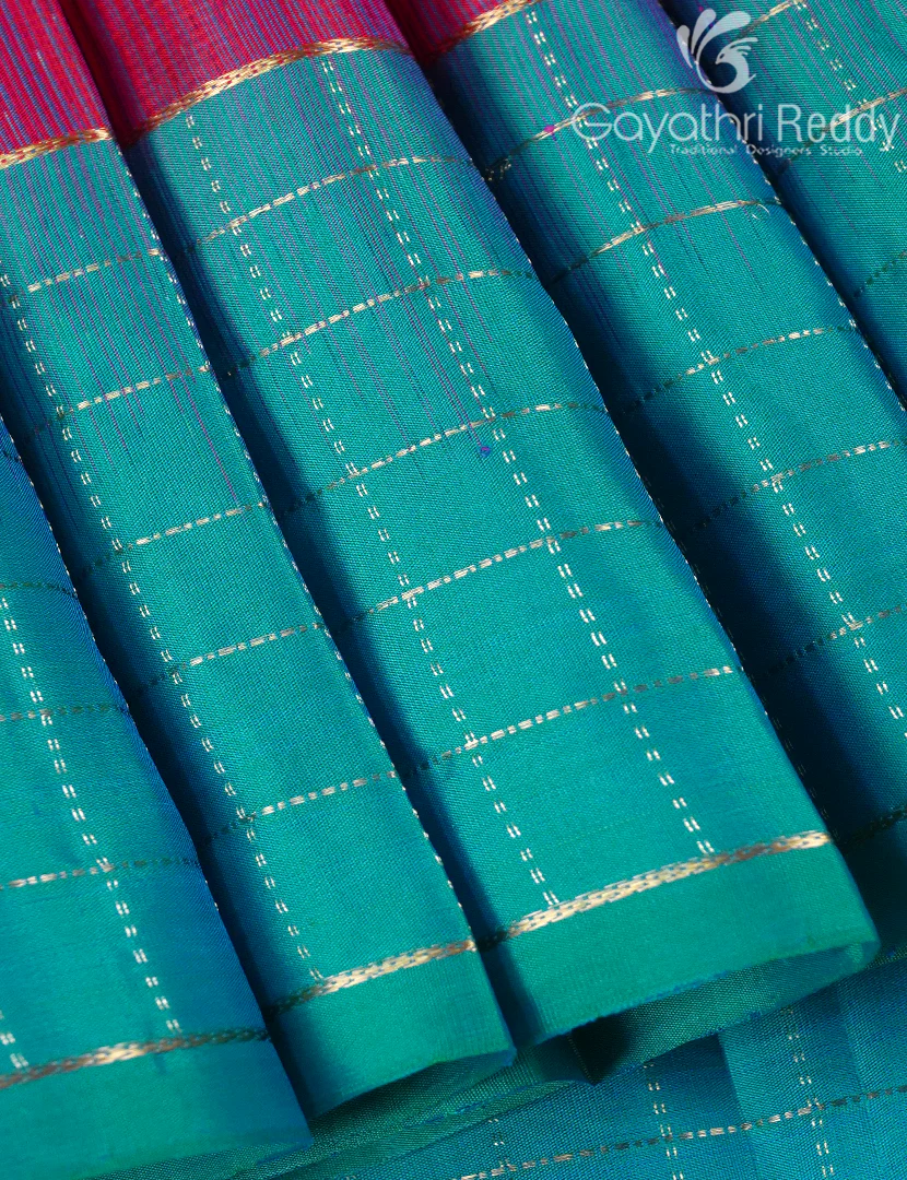 PURE KANCHI VINTAGE SAREE-PKV393 - Image 4