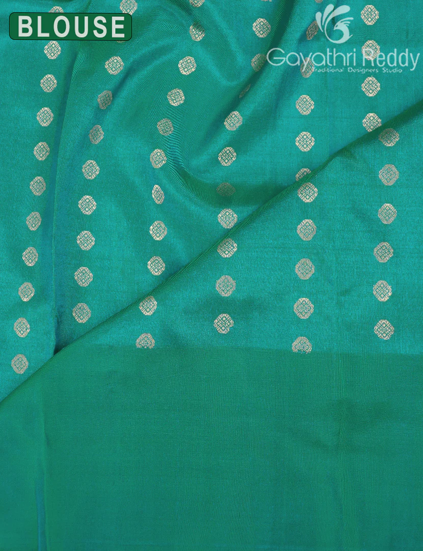PURE KANCHI VINTAGE SAREE-PKV402 - Image 3