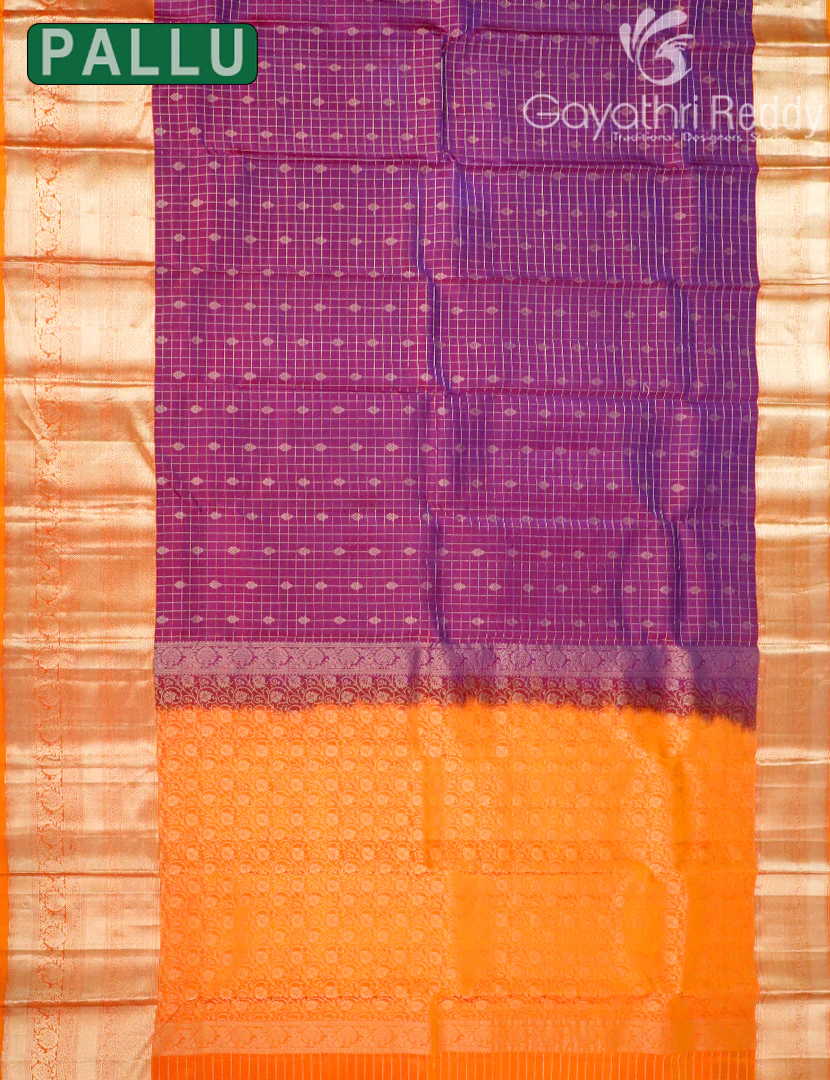 PURE KANCHI VINTAGE SAREE-PKV406 - Image 2
