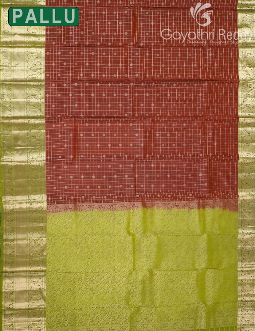 PURE KANCHI VINTAGE SAREE-PKV407 - Image 2