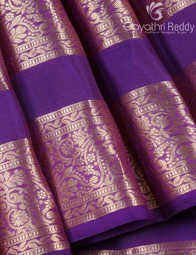 PURE KANCHI VINTAGE SAREE-PKV409 - Image 4