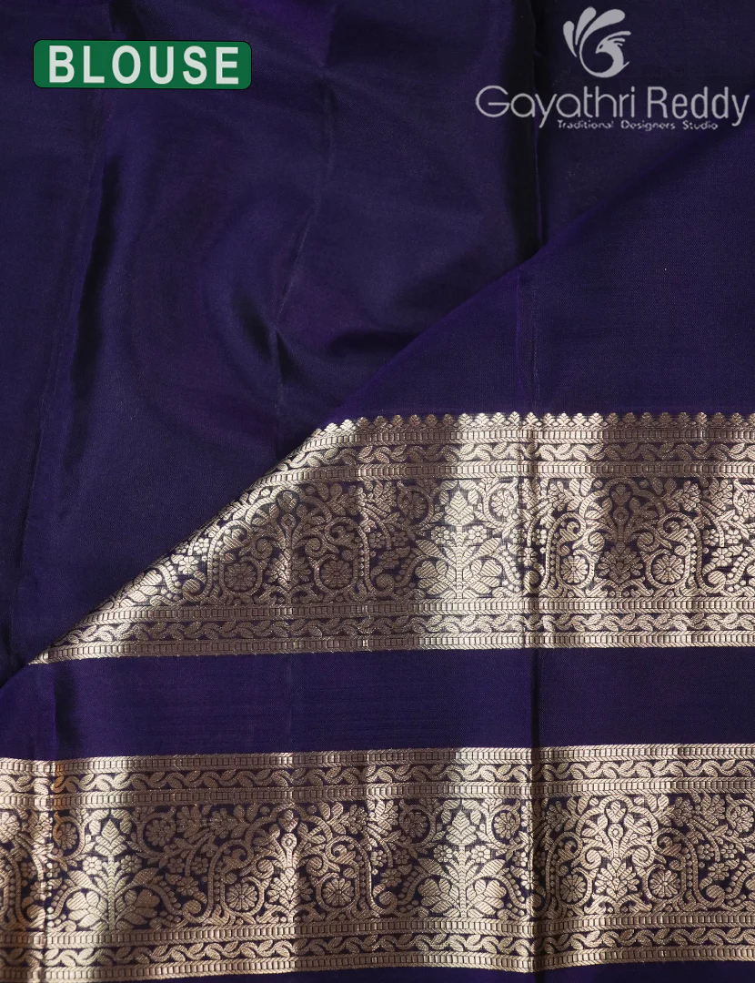 PURE KANCHI VINTAGE SAREE-PKV410 - Image 3