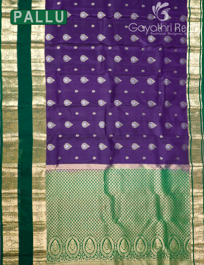 PURE KANCHI VINTAGE SAREE-PKV415 - Image 2
