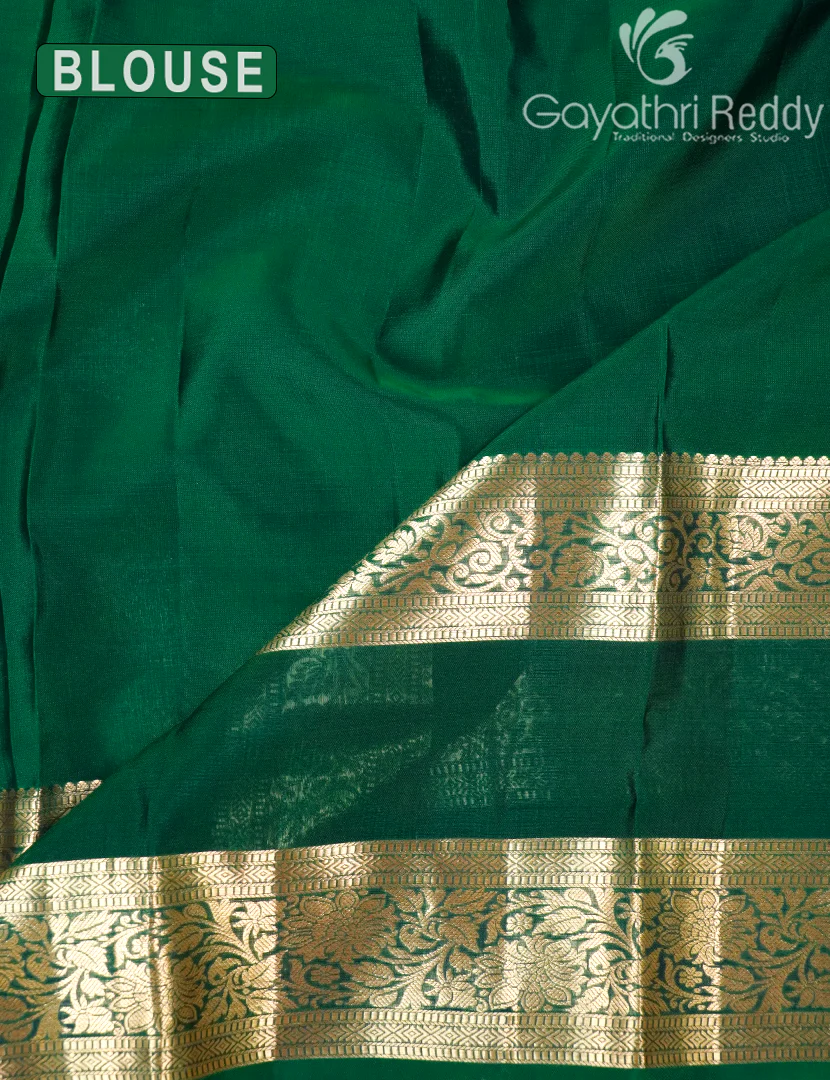 PURE KANCHI VINTAGE SAREE-PKV415 - Image 3